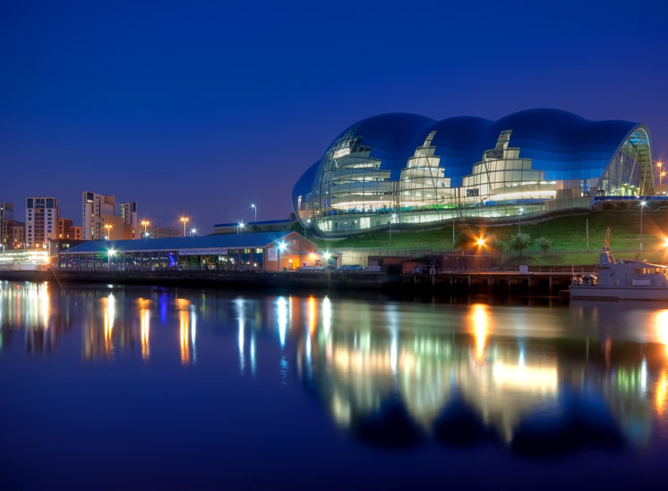 The Sage Gateshead in Newcastle