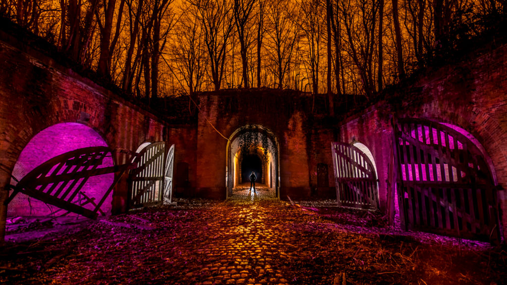 Lightpainting Stadswallen Diest