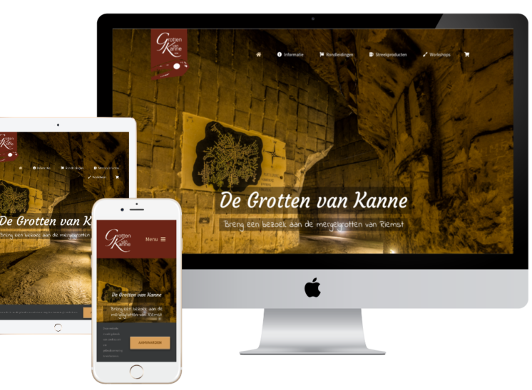 Grotten van Kanne website