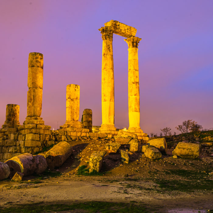 Temple of Hercules in Amman (Jordan)