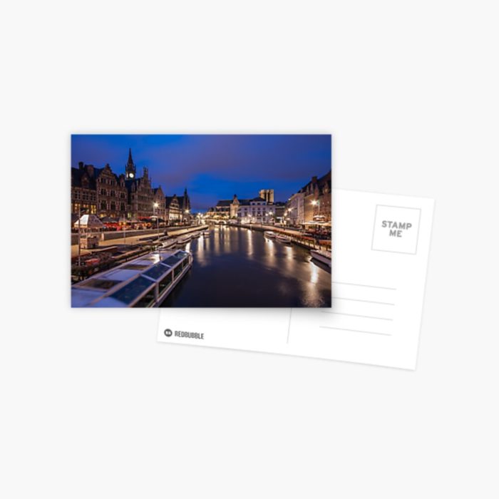 Postcard - Graslei Gent, Belgium