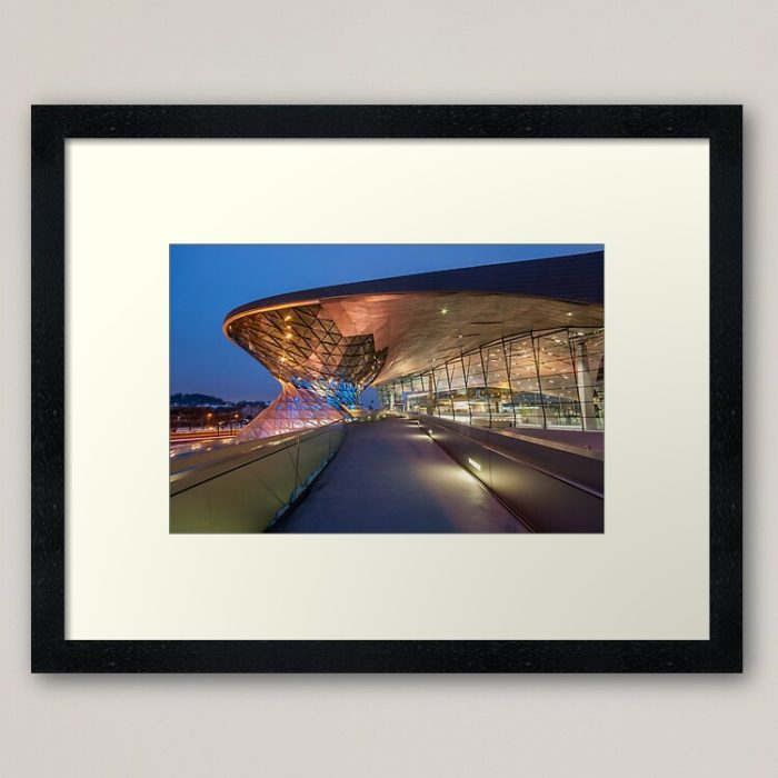 Framed Art Print - BMW Welt Munich (Germany)