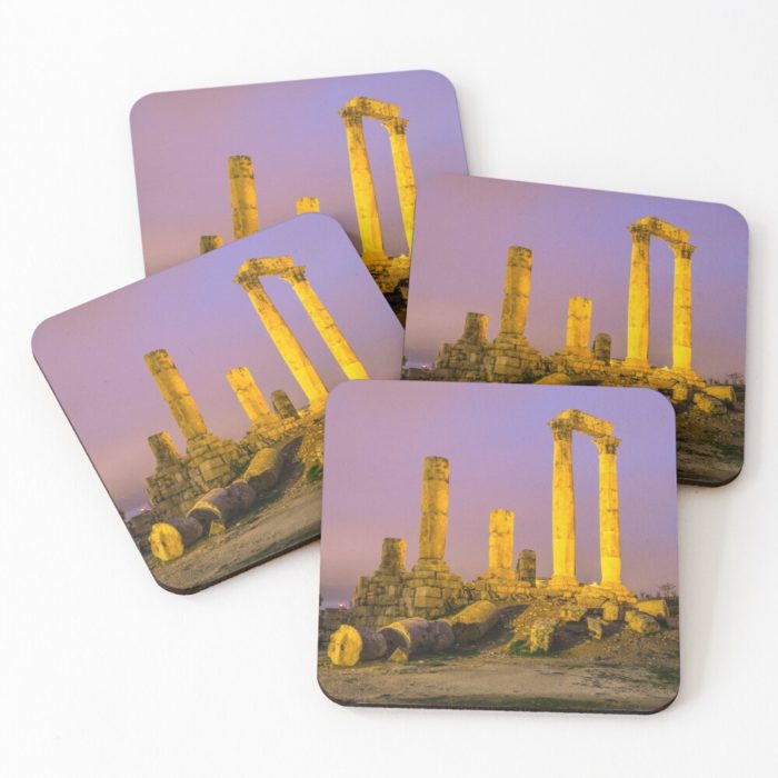 Coasters - Temple of Hercules (Set of 4)
