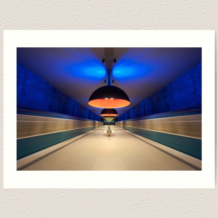 U-Bahn München - Art Print