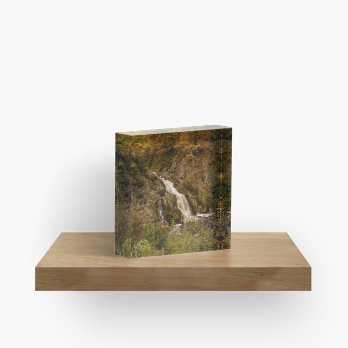 Acrylic Block - Bayehon Waterfalls