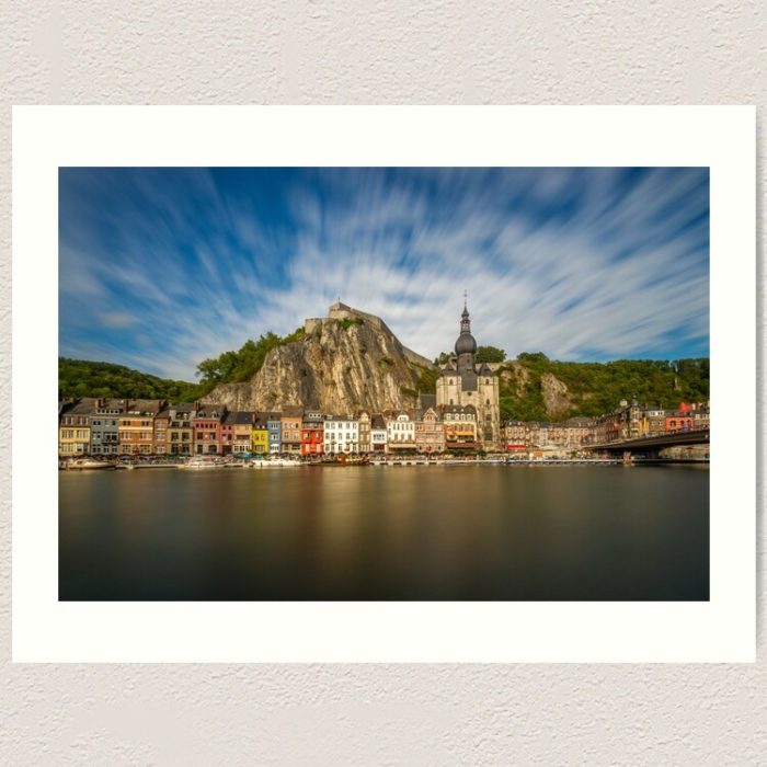 Long Exposure in Dinant - Art Print
